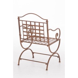 Silla Lotta, marrón antiguo