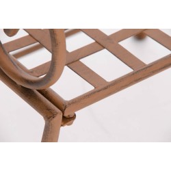 Silla Lotta, marrón antiguo