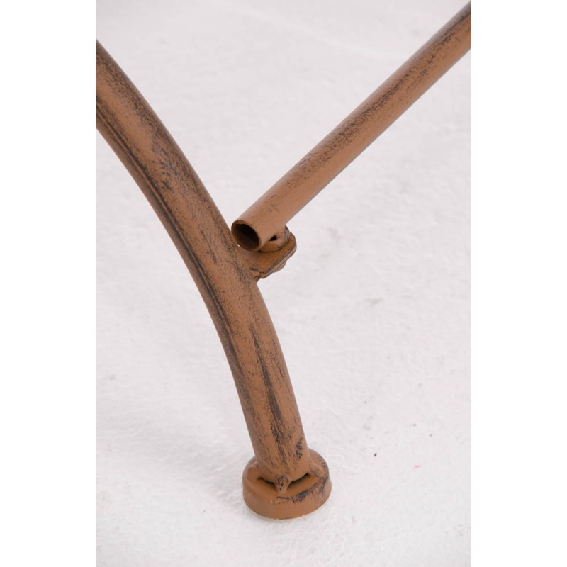 Silla Lotta, marrón antiguo