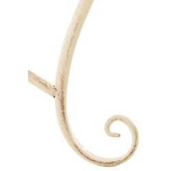 Banco de jardín Tara, crema antigua