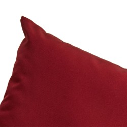 Funda de cojín para chaise longue Burano rojo rubí