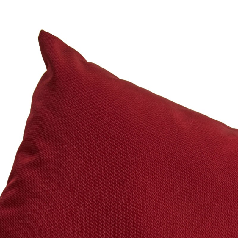 Funda de cojín para chaise longue Imola rojo rubí