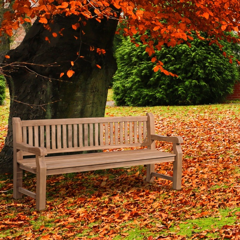 Banco de teca Jackson V2 de 200 cm