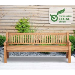 Banco de teca Jackson V2 de 220 cm