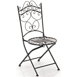 Grupo de sillas de bronce de Indra