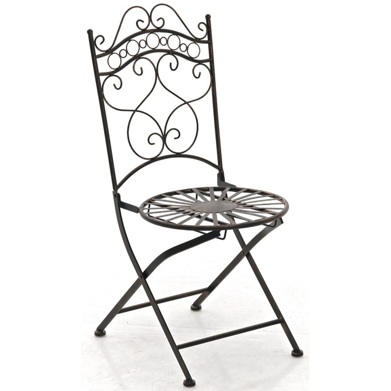 Grupo de sillas de bronce de Indra