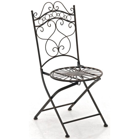 Grupo de sillas de bronce de Indra