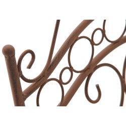 Sillas Indra, color marrón antiguo