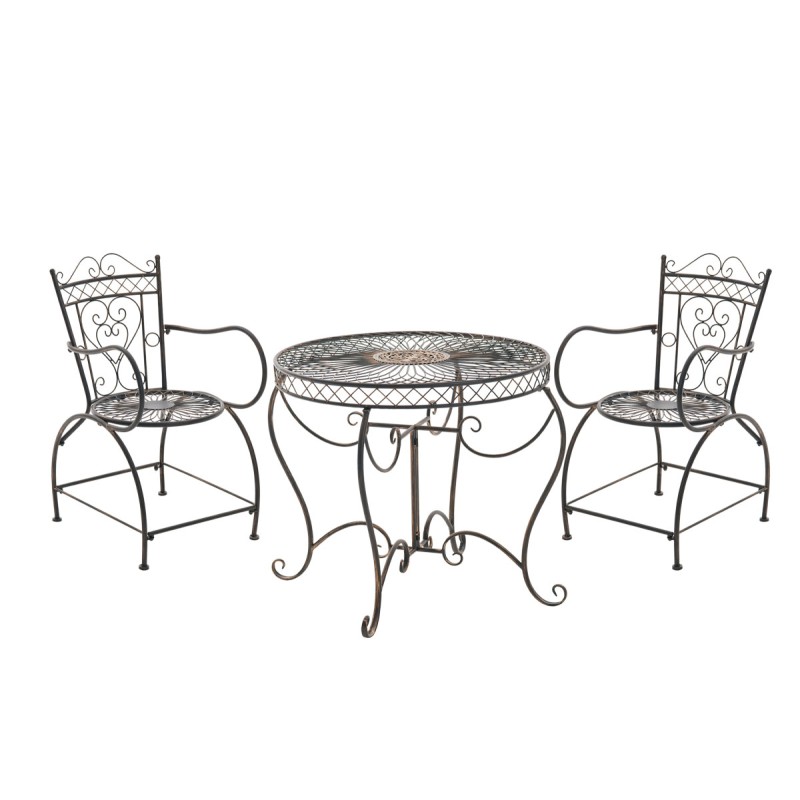 Grupo de sillas Sheela Bronze