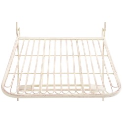 Silla de jardín Adelar, crema antiguo