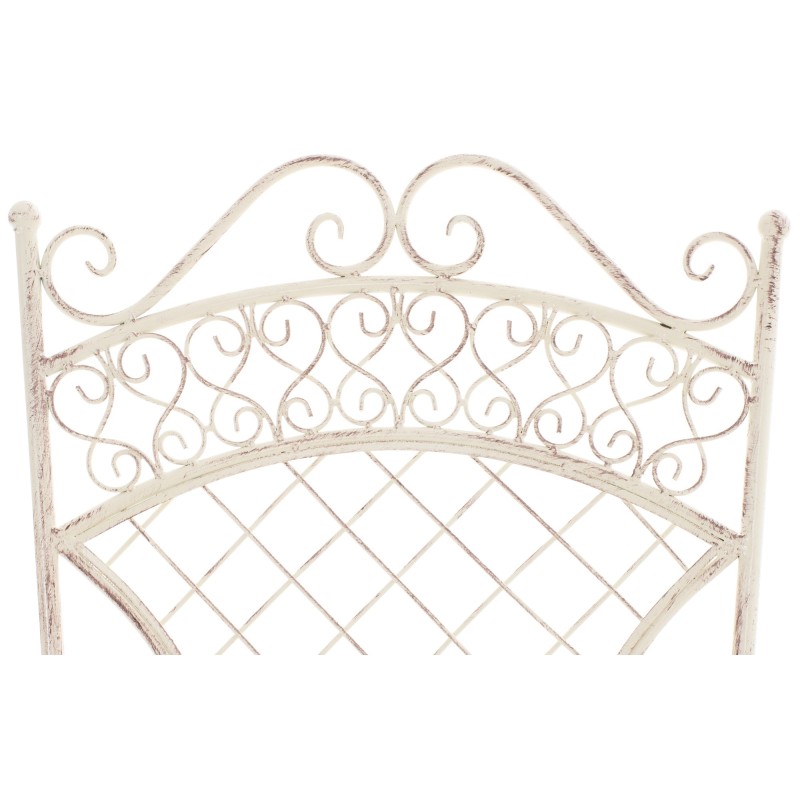 Silla de jardín Adelar, crema antiguo