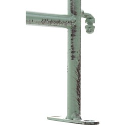 Valla antigua verde para jardín de charcutería