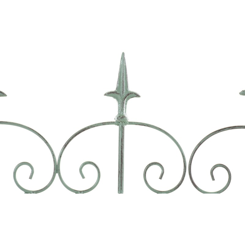 Valla antigua verde para jardín de charcutería