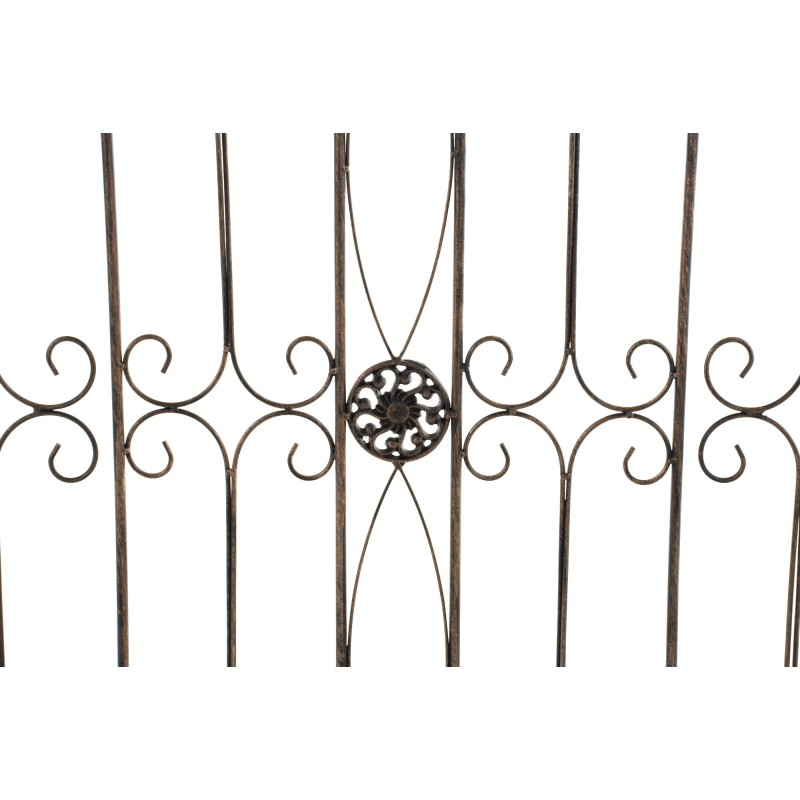 Valla de jardín de bronce para tienda de delicatessen