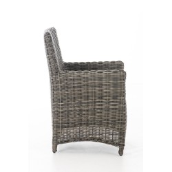 Silla Fontana / Saint Marlo antracita 5 mm gris-mix