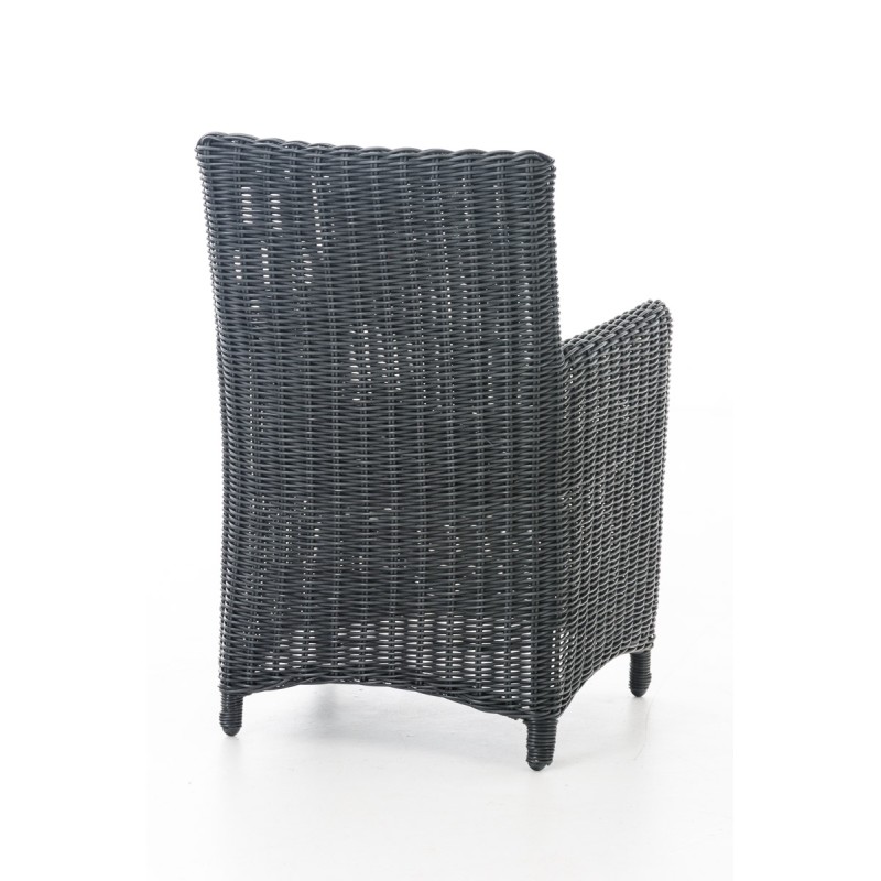 Silla Fontana / Saint Marlo antracita 5 mm negro