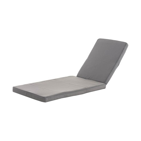 Funda de cojín para chaise longue Atessa/Nadi, gris hierro