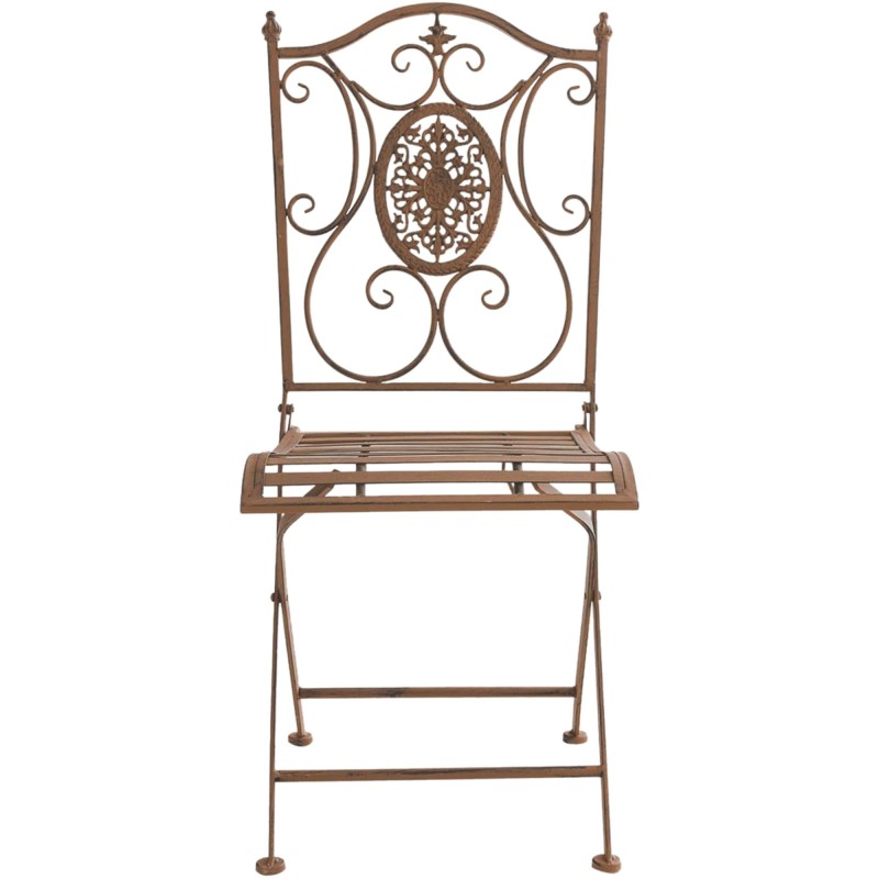 Silla Sibell, marrón antiguo