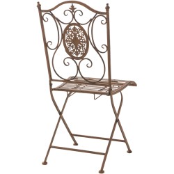 Silla Sibell, marrón antiguo