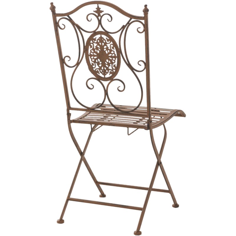 Silla Sibell, marrón antiguo