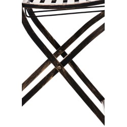 Silla de bronce Sibell