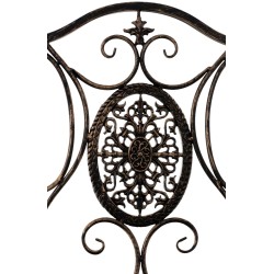 Silla de bronce Sibell