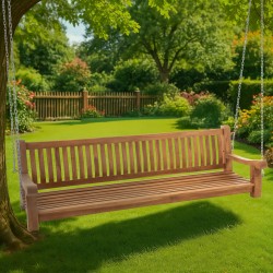 Banco colgante de teca Joyce de 220 cm