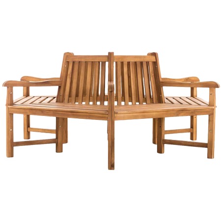 Banco Sonja con reposabrazos, 200 cm de teca