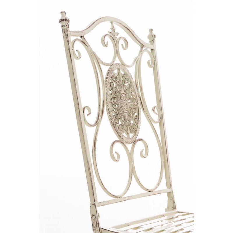 Conjunto de sillas Aldeano en color crema antiguo