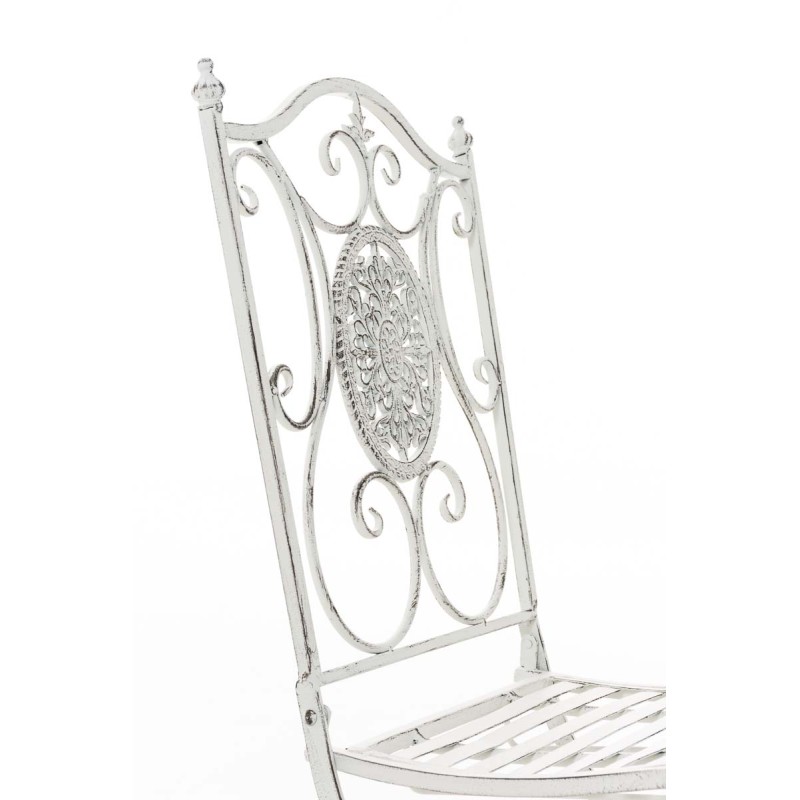 Conjunto de sillas Aldeano, blanco antiguo