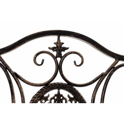 Grupo de sillas de bronce Aldeano