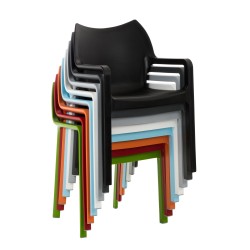 diva de la silla gris oscuro