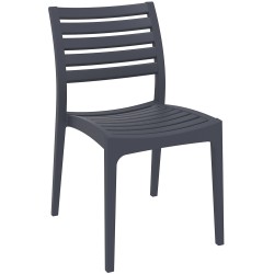 Silla Ares gris oscuro