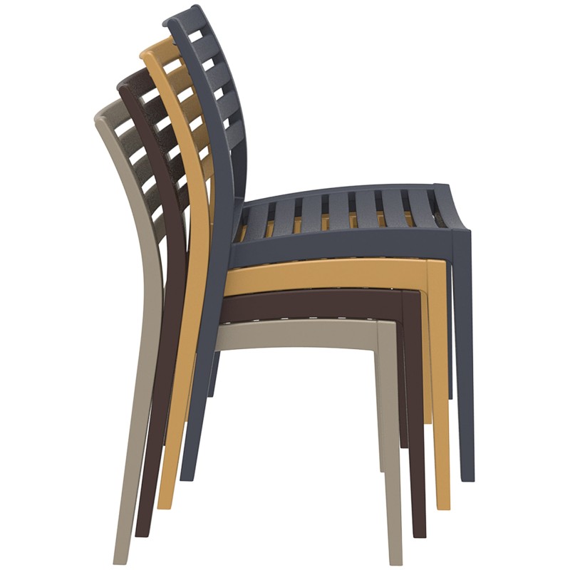 Silla Ares gris oscuro