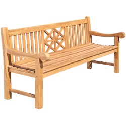 Banco de teca de Florida de 220 cm