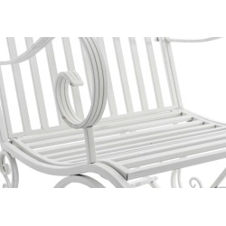 Juego de 2 mecedoras blancas Smilla