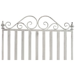 Juego de 2 mecedoras Smilla blancas antiguas