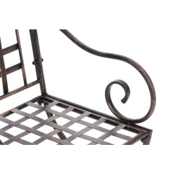 Juego de 4 sillas Lotta de bronce