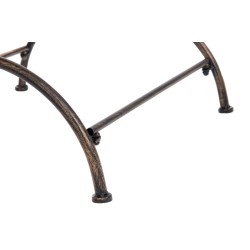 Juego de 4 sillas Lotta de bronce