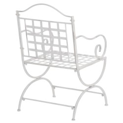 Juego de 4 sillas Lotta en blanco antiguo