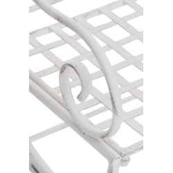 Juego de 4 sillas Lotta en blanco antiguo