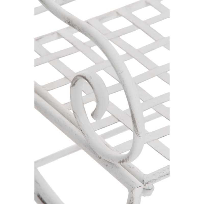 Juego de 4 sillas Lotta en blanco antiguo