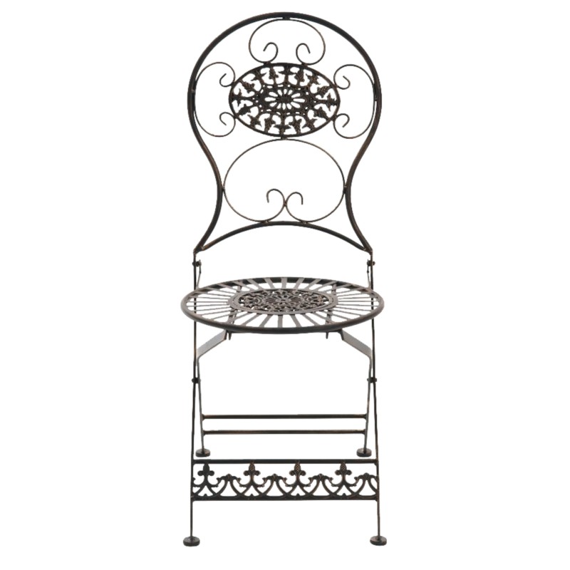 Juego de 2 sillas Mani de bronce