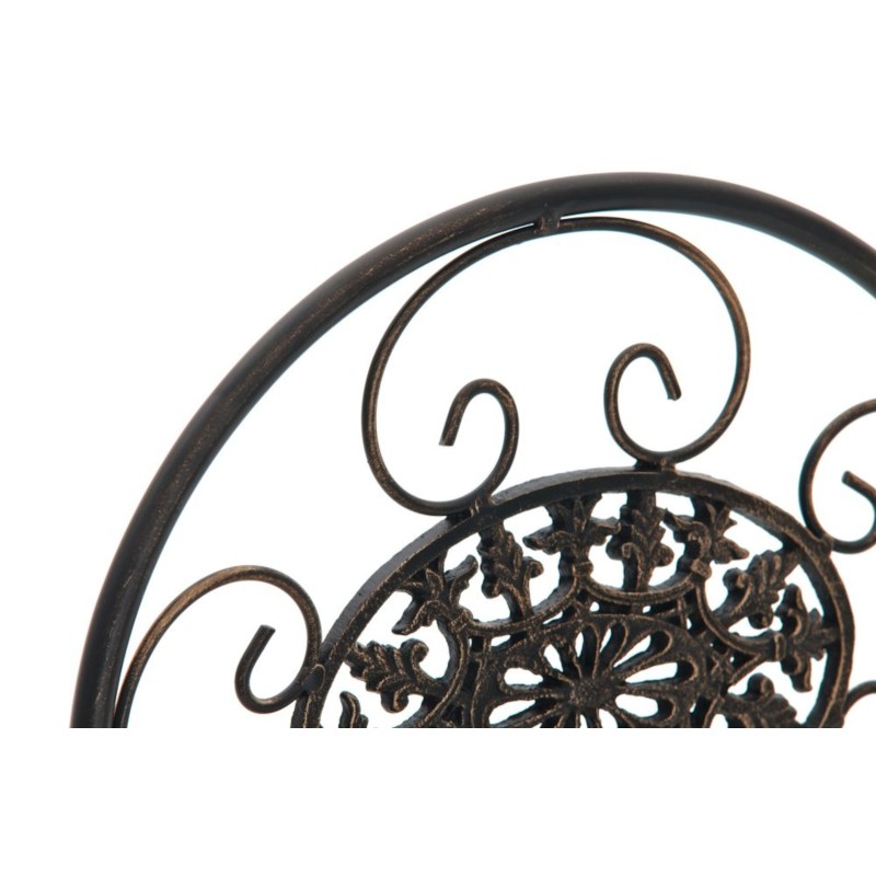 Juego de 2 sillas Mani de bronce