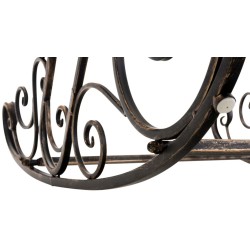 Juego de 2 mecedoras Smilla de bronce