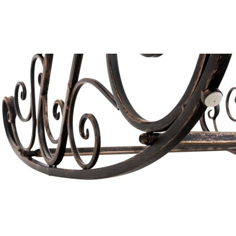 Juego de 2 mecedoras Smilla de bronce