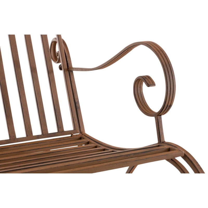 Juego de 2 mecedoras Smilla marrones