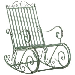 Juego de 2 mecedoras Smilla en verde antiguo