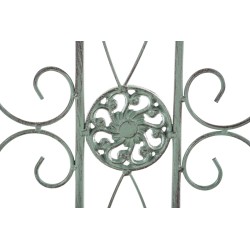 Juego de 4 vallas de jardín para acelgas verdes antiguas