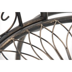 Juego de 2 sillas Sheela de bronce